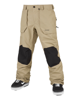 Męskie Spodnie snowboardowe Volcom Roan dark khaki 2024