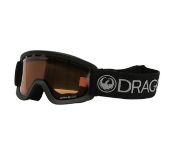 Gogle Snowboardowe -  Dragon LIL D junior charcoal/lumalens amber