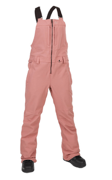 Damskie Spodnie snowboardowe Volcom Swift Bib Overall earth pink 2024