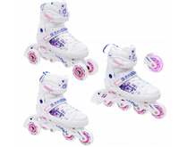 Rolki Łyżwy 3w1 -  RAVEN Meia  Kółko LED