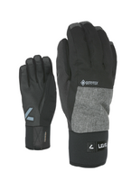 Męskie Rękawice - Level Matrix Gore Tex black grey