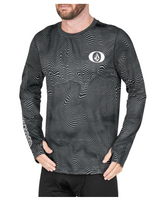 Koszulka Termiczna - Longsleeve Volcom M V Science Crew black print