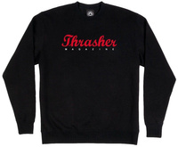 Bluza  Thrasher  Script Crew black
