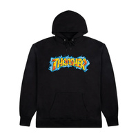 Bluza z kapturem Thrasher -   Graff Hoody Black