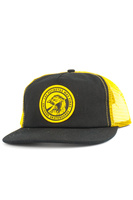 Czapka z daszkiem Antihero - Las Patinetas black/yellow