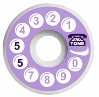 Kółka do deskorolki  Dial Tone - OG Rotary Standard lavender