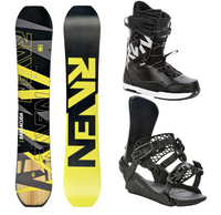 Męski zestaw Snowboard RAVEN BARRACUDA