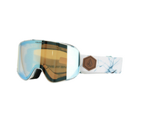 Gogle Snowboardowe - Volcom Odyssey white ice/ice chrome
