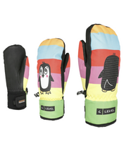 Rękawice ski - Level Vertigo Teen Mitt JR rainbow