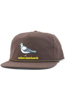 Czapka z daszkiem Antihero - Lil Pigeon brown/yellow