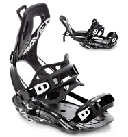 Wiązania Snowboardowe RAVEN Fastec FT360 Black
