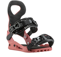 Damskie Wiązania snowboardowe Drake Queen dark pink/black