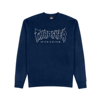 Bluza Thrasher -  Metal Crewneck Navy blue