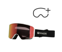 Gogle Snowboardowe - DRAGON NFX MAG OTG icon/lumalens red ion/lumalens light rose