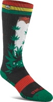 Męskie Skarpety Snowboardowe - ThirtyTwo Tm Merino green