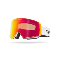 Gogle narciarskie Whitespace MD Icon White/Fire Lens