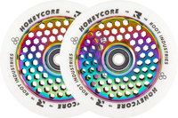  Kółka Do Hulajnogi Wyczynowej Root Honeycore White 2-Pak