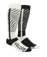 Skarpety Snowboardowe - Skarpety Volcom Heavy Over The Calf black