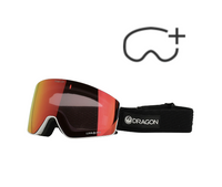 Gogle Snowboardowe - Dragon PXV2 icon/lumalens red ion/lumalens light rose