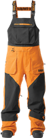 Męskie  Spodnie snowboardowe ThirtyTwo Basement Bib Orange  2024
